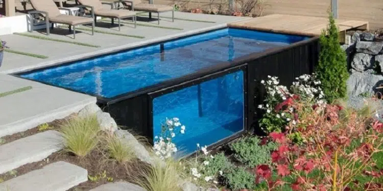 Comment fabriquer une piscine container