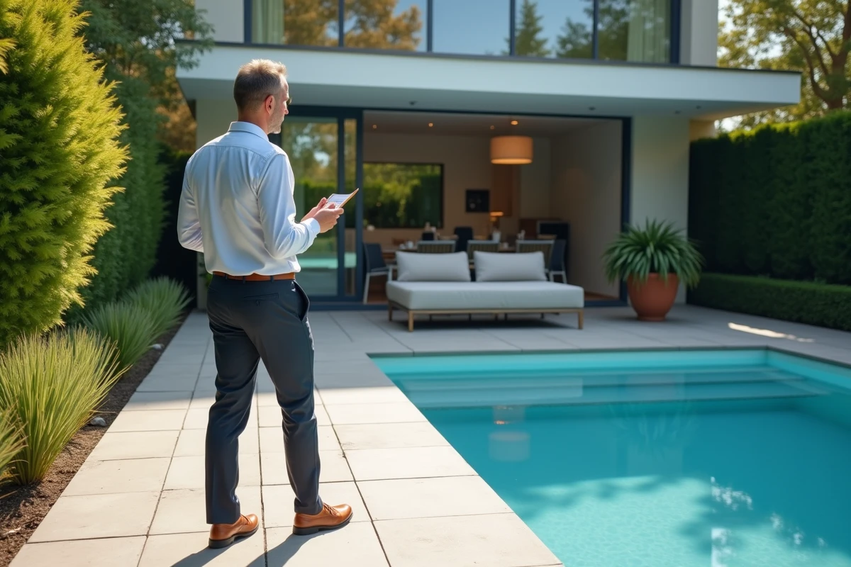 Agent municipal avec dossier près d