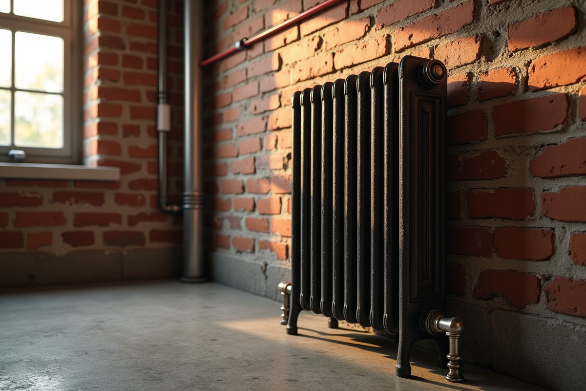 radiateur sous-sol