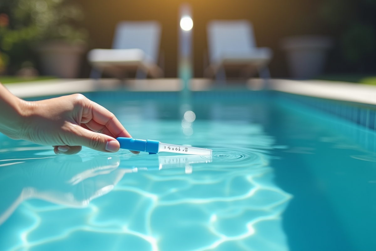 piscine début