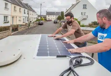 Kit panneau solaire et batterie