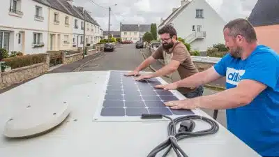 Kit panneau solaire et batterie